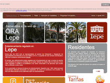 Tablet Screenshot of oralepe.com